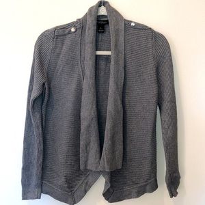 WHITE House Black Market Cardigan